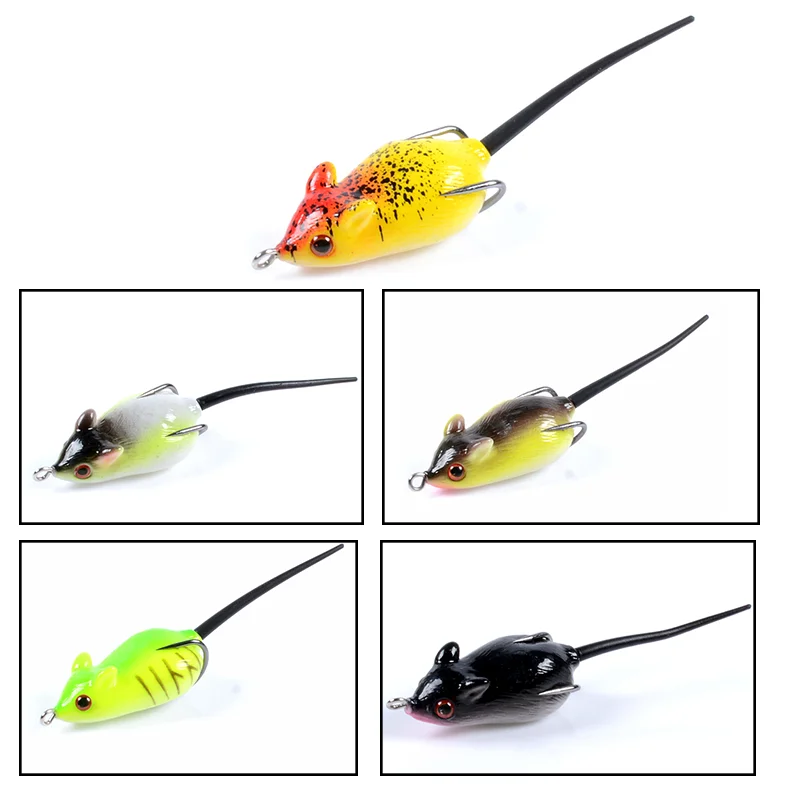 

ABS Material Soft Bait Frog Rat 8.2g 5.1CM Road Bait Soft Bait Bionic Lure Fake Bait Fishing Accessories