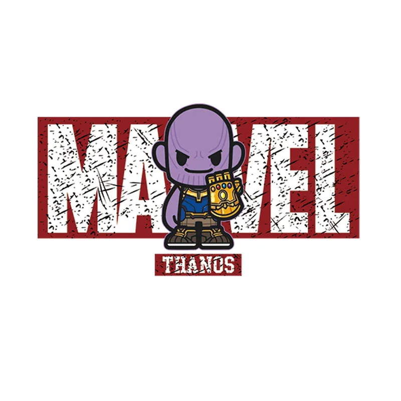 1 шт. теплоотвод Thanos Hulk Marvel Тепловая нашивка Утюг на одежду для украшения подарки