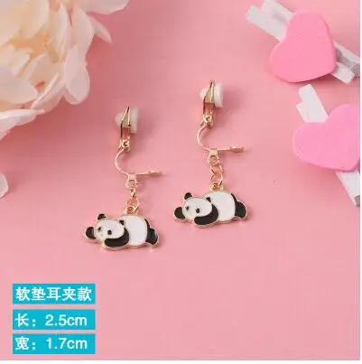 Серьги GRACE JUN милые серьги в Корейском стиле эмаль виде растений для девочек