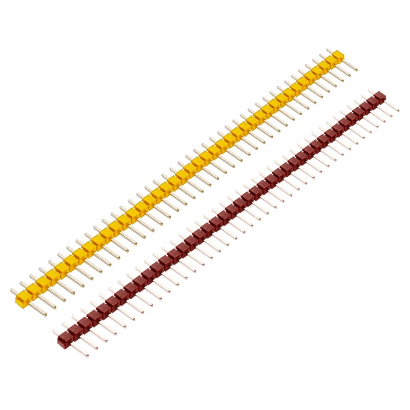 20 шт. 2 54 мм 40Pin Мужской Однорядный контактный разъем полосы для Arduino DIY 10 полосок