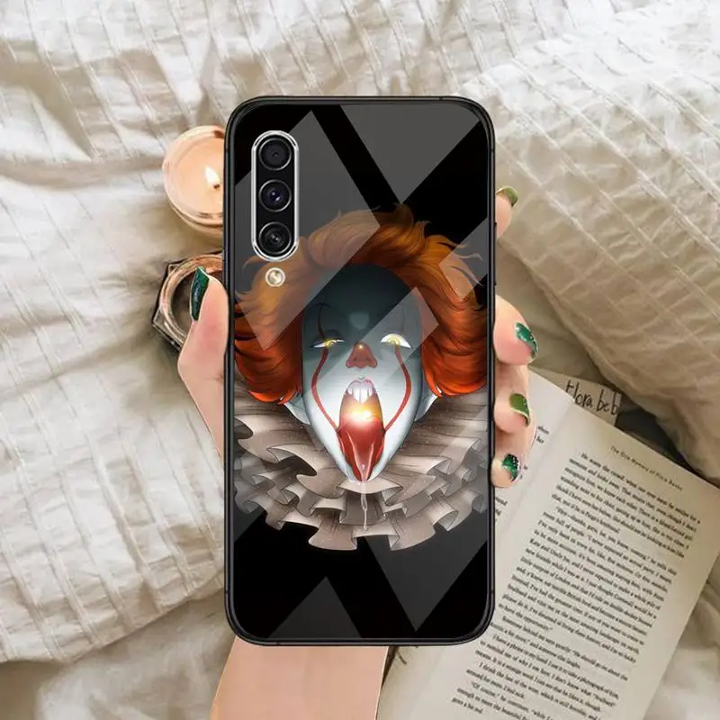 

Stephen King s It Pennywise Phone Case Tempered glass For Samsung S6 S7 edge S8 S9 S10 e plus note8 9 10 pro