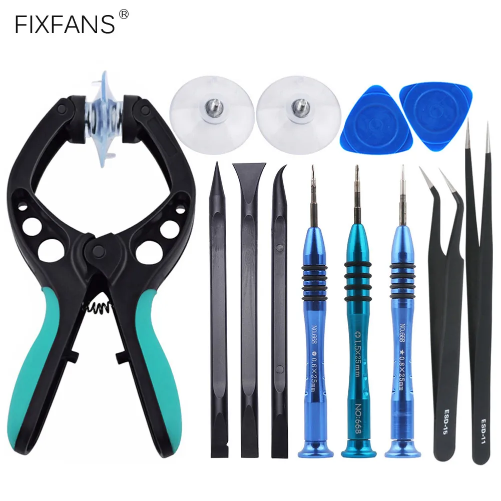

Precision Screwdriver Set Repair Kit for iPhone 7 Plus 8 X Xs 11 Pro 12, Smart Phone Screen Opener Suction Cup Disassemble Tools
