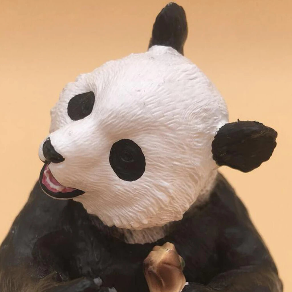 

Zoo Garden Simulation Panda Model Figurine Fairy Garden Decorations