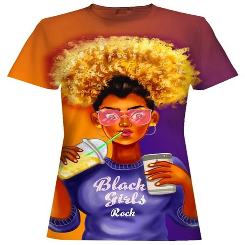 

2021 New Arrival Women T-Shirt 3D Digital Full Printing Fashion Anime Shirt Short Sleeve Harajuku Anime Shirt