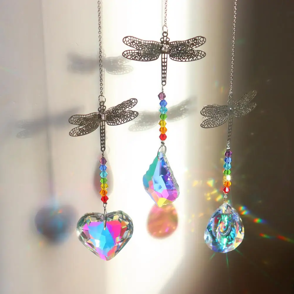 

Suncatcher Crystal Ball Pendant Prism Window Visor Wall Hanging
