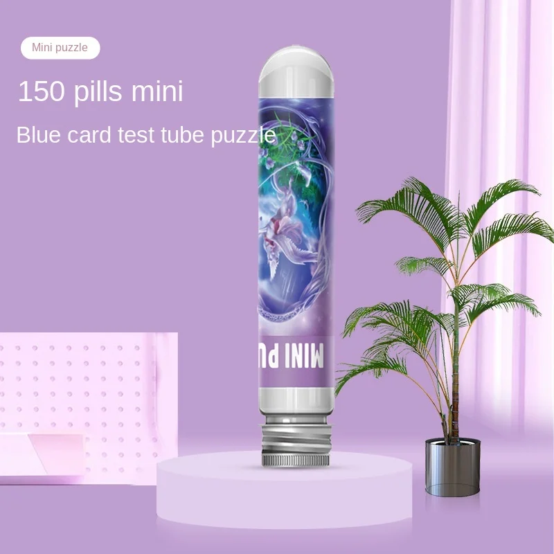 

Mini Tube Puzzles 150 Puzzles for Adults Cartoon Children's Puzzle Pocket Portable Toy