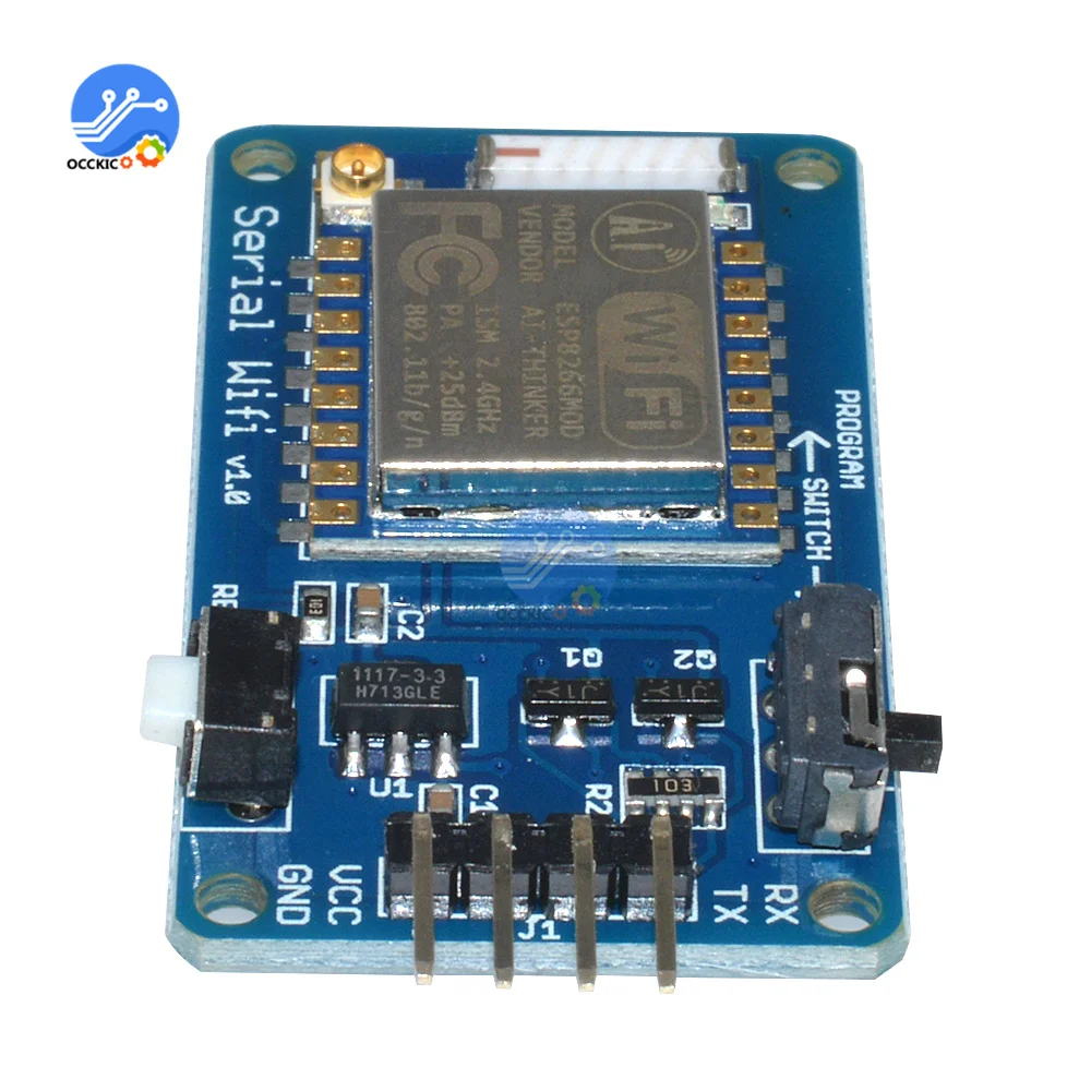ESP8266 ESP-07 ESP07 Wifi серийный трансивер модуль беспроводной платы 3 В 5 в 8N 1 TTL UART