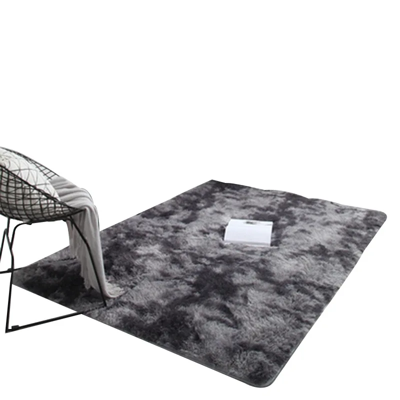 Домашний интерьер стиль градиентные tie-dye коврики журнальный столик для гостиной