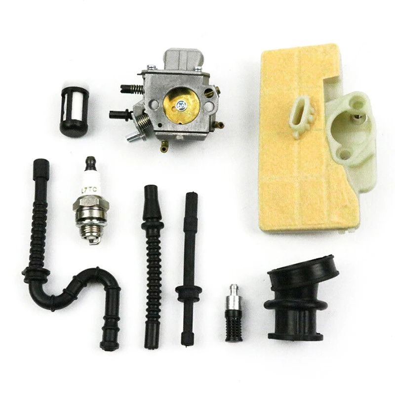 

Carburetor Spark Plug Fuel Air Filter Set For Stihl MS290 MS390 Chainsaw Parts
