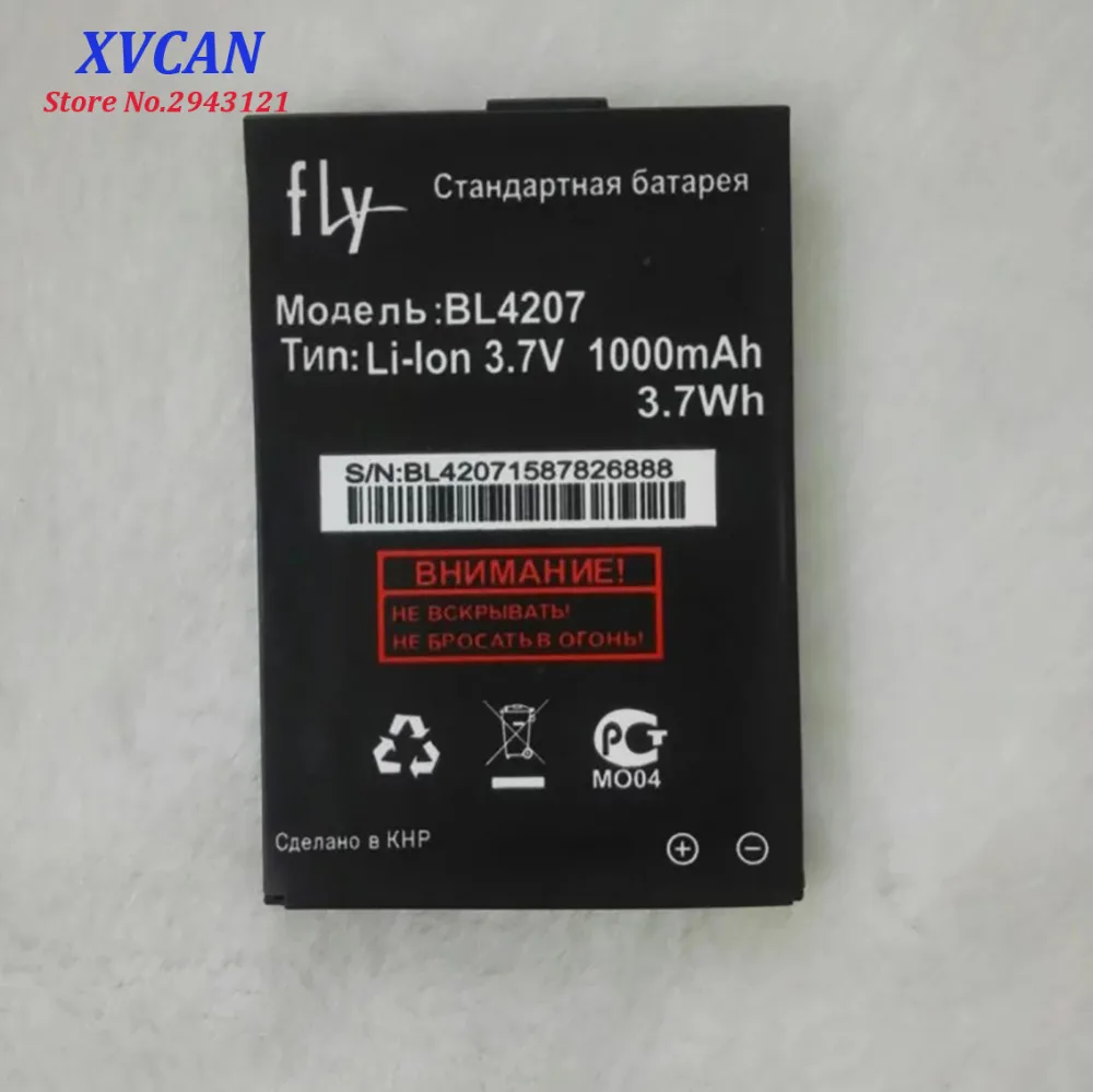 2019 Высококачественный аккумулятор BL4207 для Fly Q110 Li Ion 1000mAh Мобильный телефон