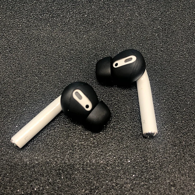 Ear Pads for Airpods 1/2 Wireless Bluetooth Iphone Earphones Silicone Covers Caps Earphone Case Earpads Eartips 2pcs/Pair image 3
