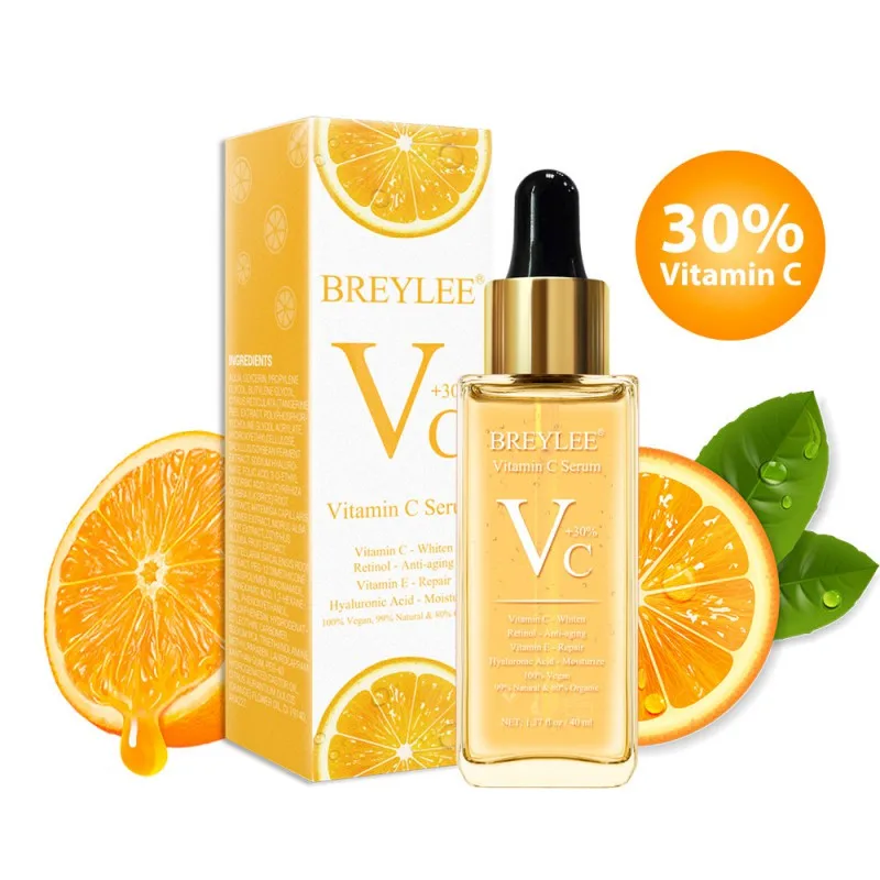 

Vitamin C Serum Skin Care Facial Essence Anti-aging Reduce Fine Line Spot Brighten Whitening Face Skin Care