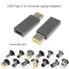 Зарядное устройство USB 3,1 типа C USB C для ноутбука адаптер питания конвертер USB Тип C мама для 7,4*5,0 4,0*1,35 5,5*2,5 4,5*3,0 мм разъем постоянного тока