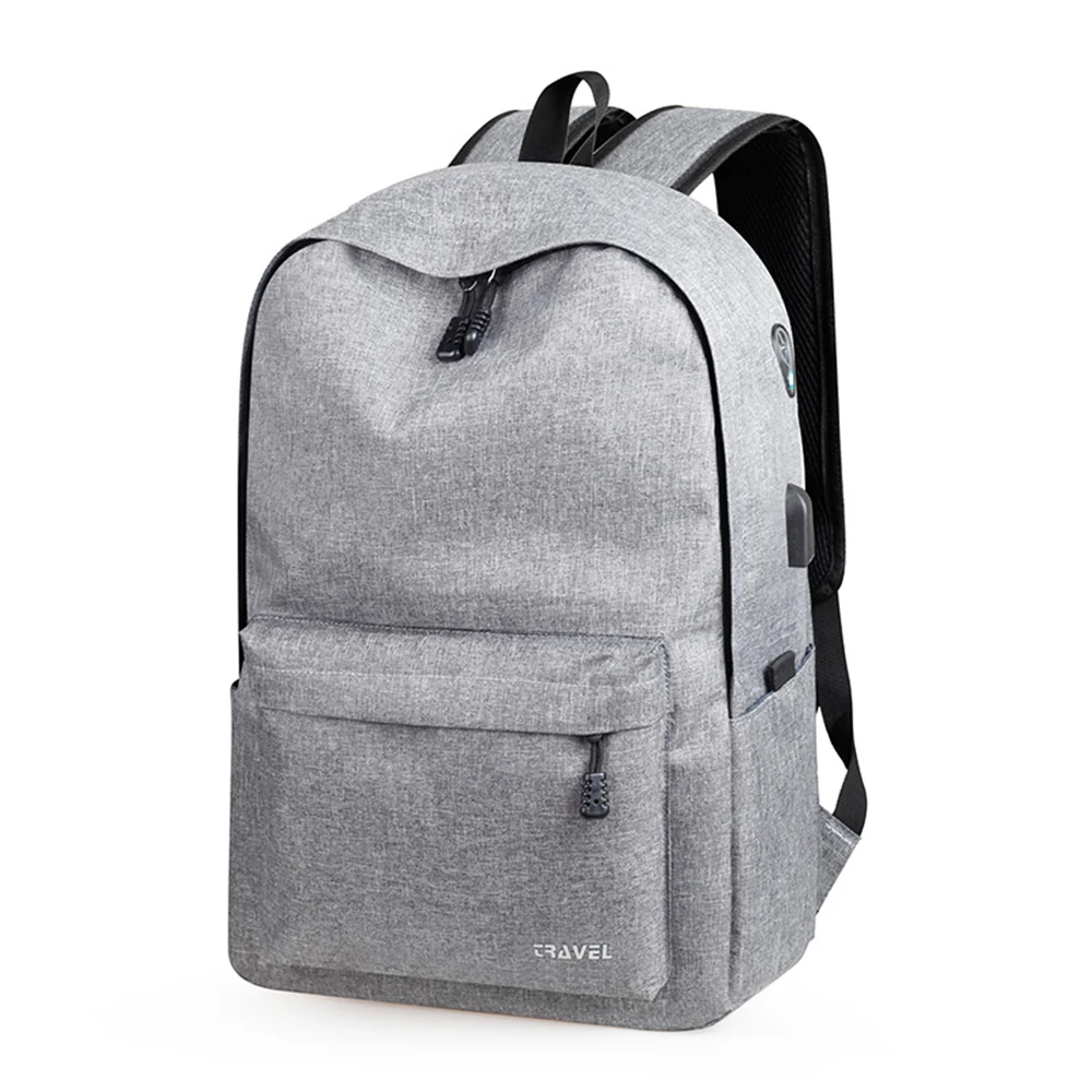 

Многофункциональный мужской рюкзак, водонепроницаемая Роскошная серая сумка для ноутбука 15,6 дюйма, портативный деловой городской рюкзак у...