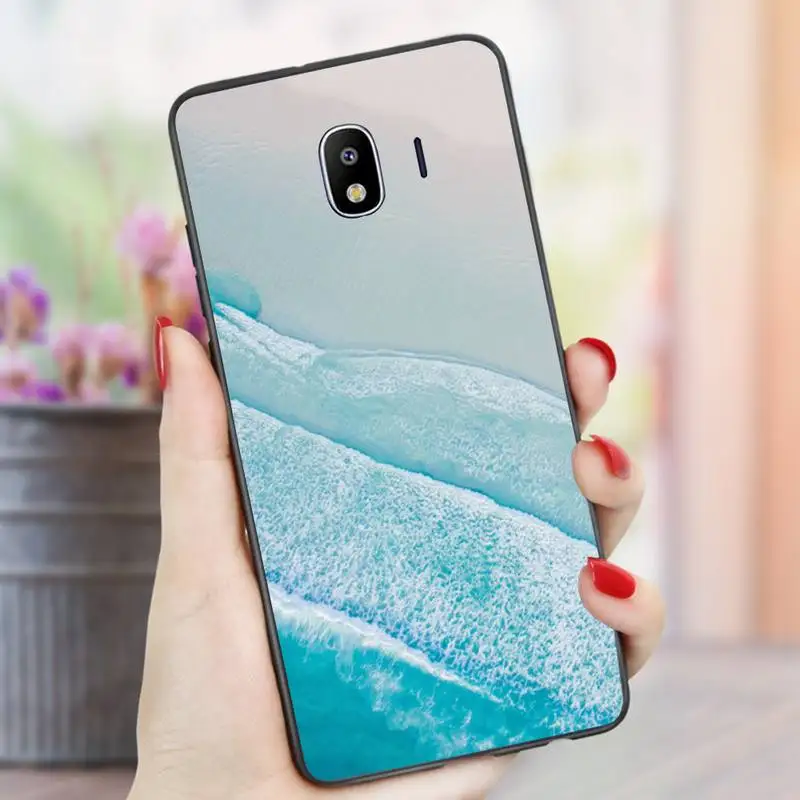 

Sunset Beach Sea Phone Case For Xiaomi A1 9t pro A2 lite 10 MIX 2S MIX3 note10 pro Black Soft nax fundas cover