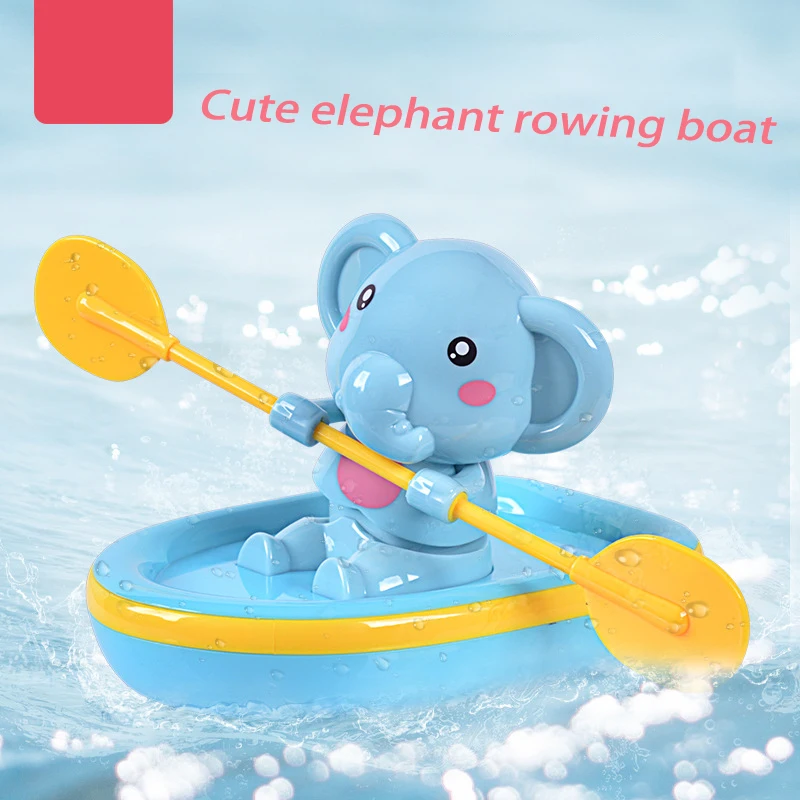 

Hot BYGLTY Bath toys Water spray elephant toy Water toys Bathroom set Early education educational toys Fold-resistant Rubber mat