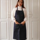 Парикмахерская накидка, джинсовая накидка для стрижки волос, накидка для покраски волос