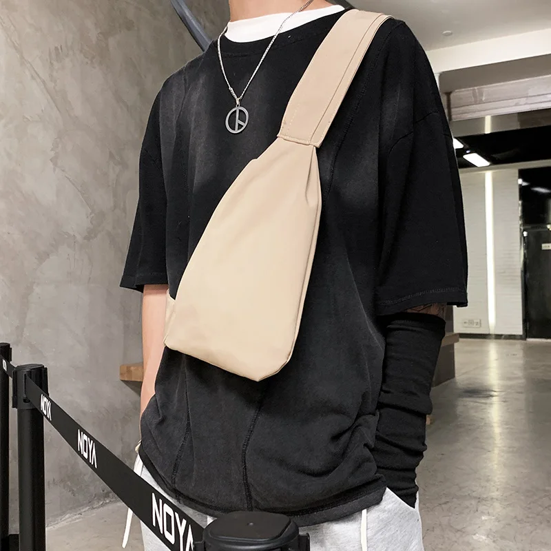 Поясная сумка для женщин и мужчин холщовая поясная в стиле хип хоп уличная через