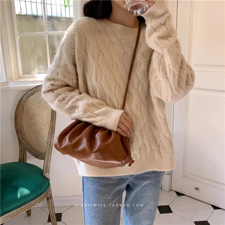 Для женщин простой пельмени сумка дизайнера; стиль ретро; Приятная для Fashion Cloud/женские сумки через плечо сумка на плечо женская сумочка клатч
