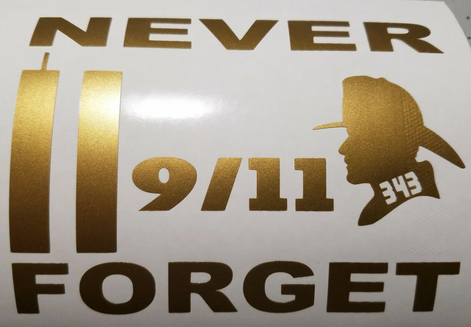 

Для ответчика 9/11 никогда не забывайте о переводе. Наклейка на окно автомобиля.