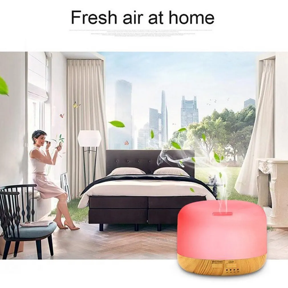 300ml Essential Oil Diffuser 5-in-1 Aromatic Humidifier Vaporizer Timer And Automatic Safety Switch | Бытовая техника