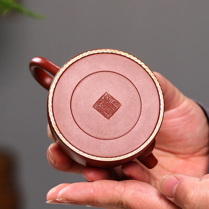 

Hide pot of yixing are recommended by pure manual dahongpao kung fu tea pot famous paint well column the teapot