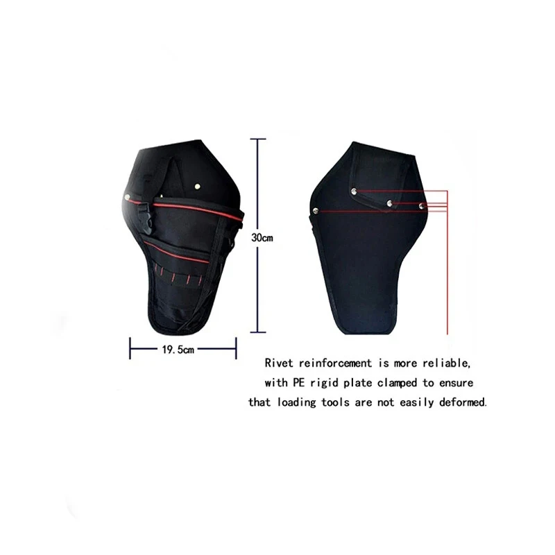 Сумка для инструментов электрика органайзер кобура дрели поясные карманы сумка