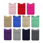 1 шт. стикер на клейкой основе мобильный телефон задняя карт бумажник чехол для женщин мужчин кредитных карт ID держатель для мобильного телефона с отделением для карт