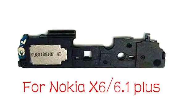 For Nokia 6.1 Plus Громкий динамик для Nokia 5 6 8 3 7,1 6,1 Plus X5 X6 громкий задний динамик зуммер звонка с гибкий кабель, сменные детали - Цвет: For Nokia 6.1 Plus