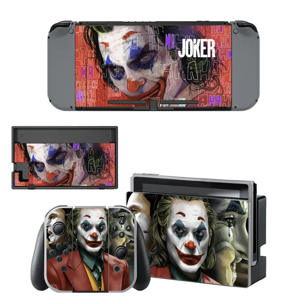 Лидер продаж наклейки в стиле фильма Джокер для консоли Nintendo Switch NS и контроллеров