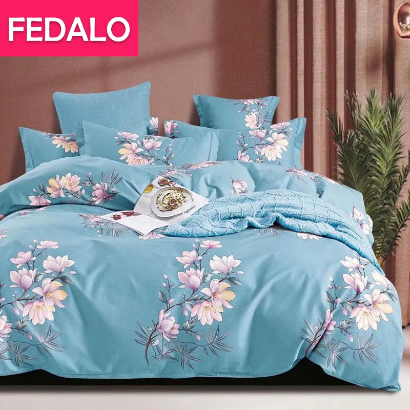 

Thickened pure brushed bed sheet four-piece set of bedding simple bedding three-piece set of student dormitory