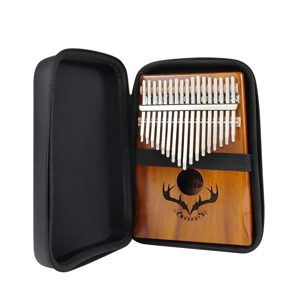

Hard EVA Shockproof Travel Portable With Strap Home Solid Kalimba Case Storage Bag Dustproof Thumb Piano Waterproof For Muspor