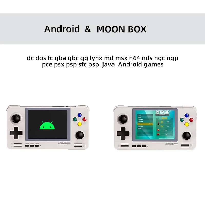 Игровая консоль Retro Pocket 2 IPS экран 3 5 дюйма Android Pandora двойная система переключение 3D