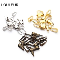 100pcslot bail clasps care buckle charm pendant clips clasps necklace pendant connector for diy jewelry making supplies