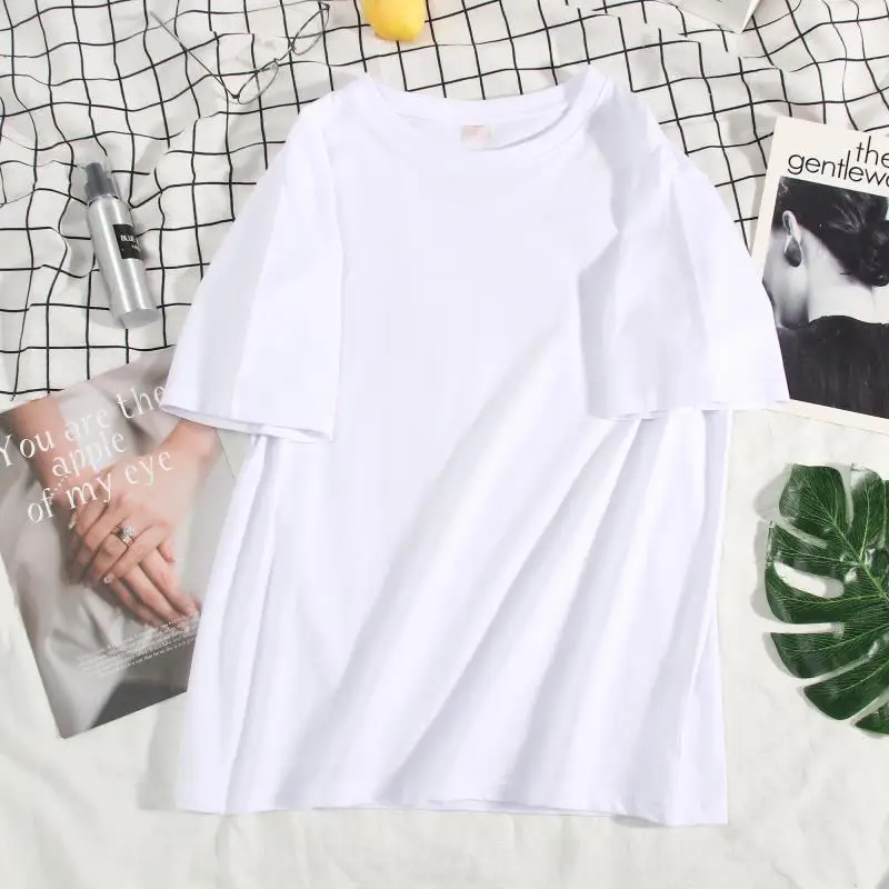 

High-quality summer hot-selling leisure short-sleeved women's soft T-shirt