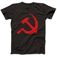 soviet communism cccp lenin ussr hammer and sickle t shirt summer cotton o neck short sleeve mens t shirt new size s 3xl