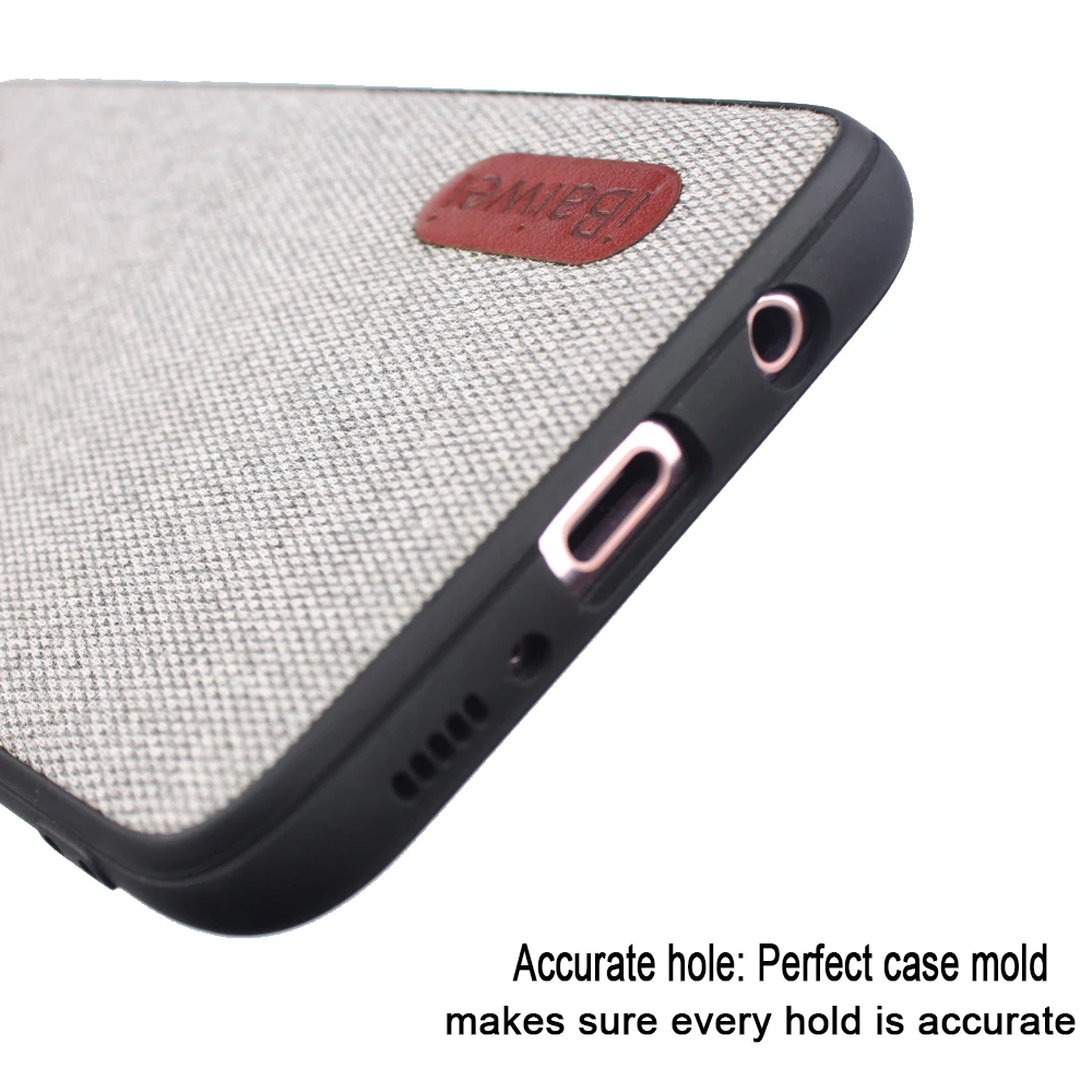 Phone Case For Samsung Calaxy S8 Cloth Texture Back Cover Fabric Ultrathin Silicone Protective Shockproof Coque |