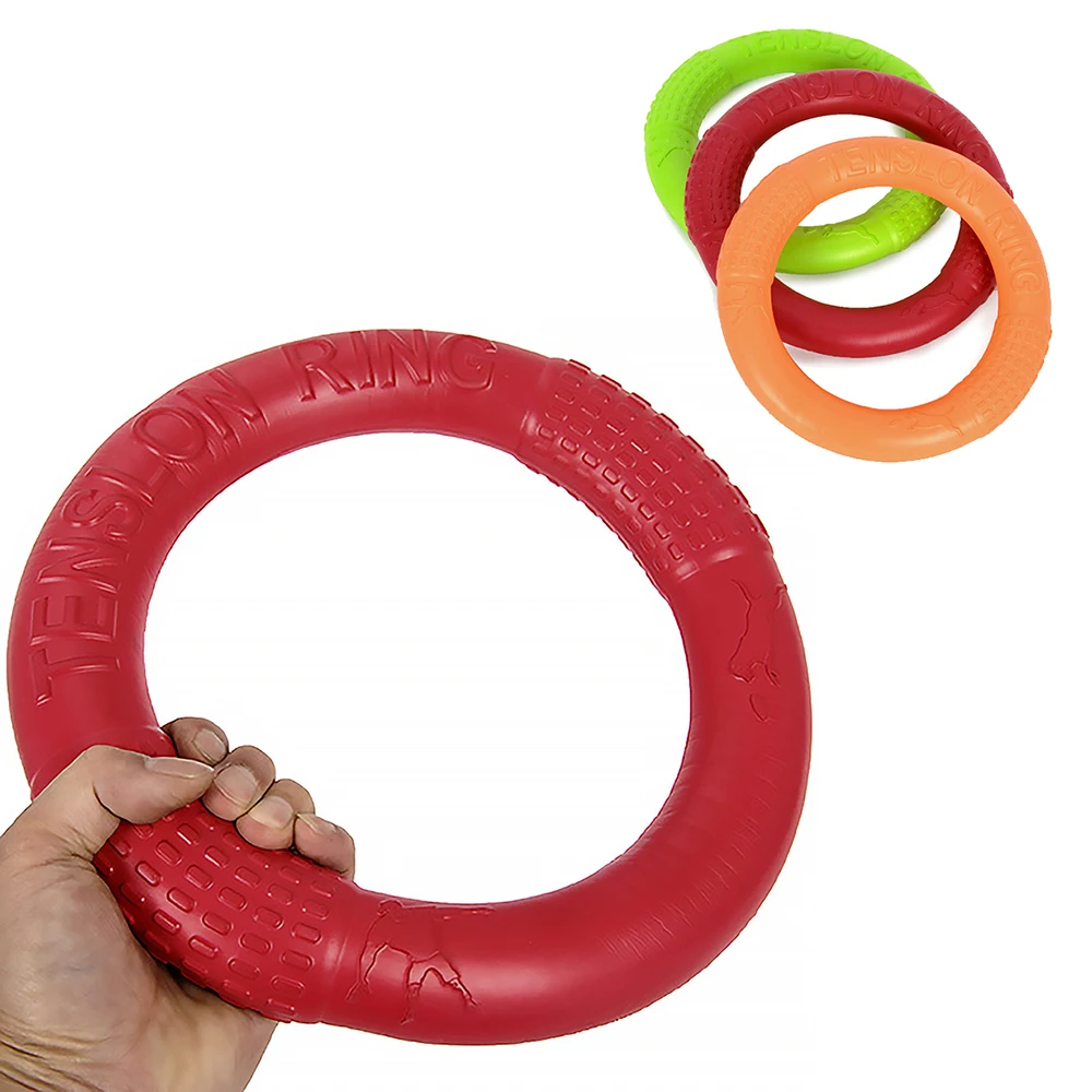 

Pet Flying Discs EVA Dog Training Ring Puller Resistant Bite Floating Toy Puppy Outdoor Interactive Game Playing Products Supply