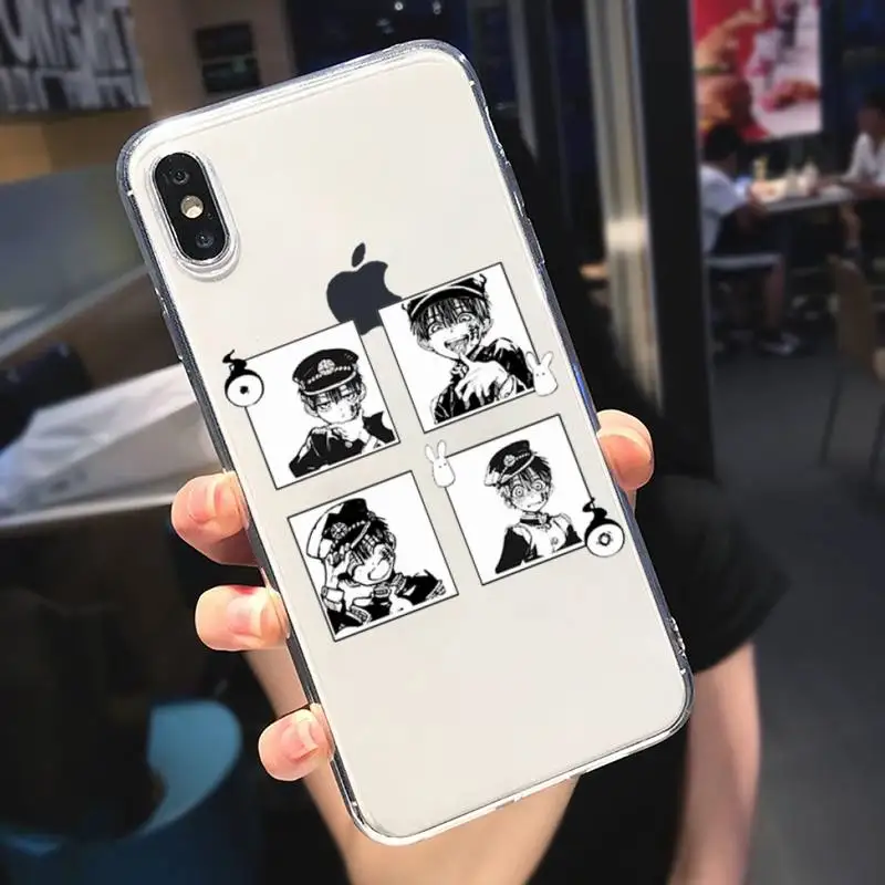 

Jamular Toilet Bound Hanako Kun anime Phone Case Transparent soft For iphone 5 5s 5c se 6 6s 7 8 11 12 plus mini x xs xr pro max