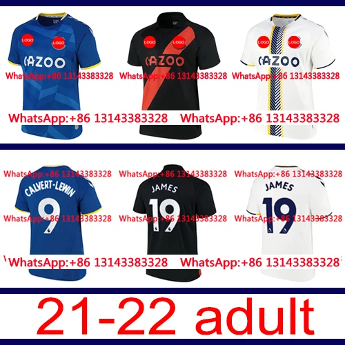 21-22 взрослые 2021 Лучшая Бесплатная доставка 2022 Everton качественная лучшая рубашка на