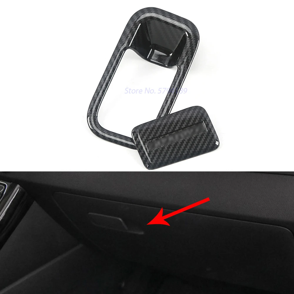 

For Kia Sportage 2018 Car Co-pilot Glove Box Handle Door Bowl Cover Trim Interior Decoration Accessories