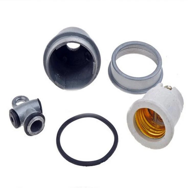 Патрон E27 термоизоляционный керамический патрон для лампы фарфоровый