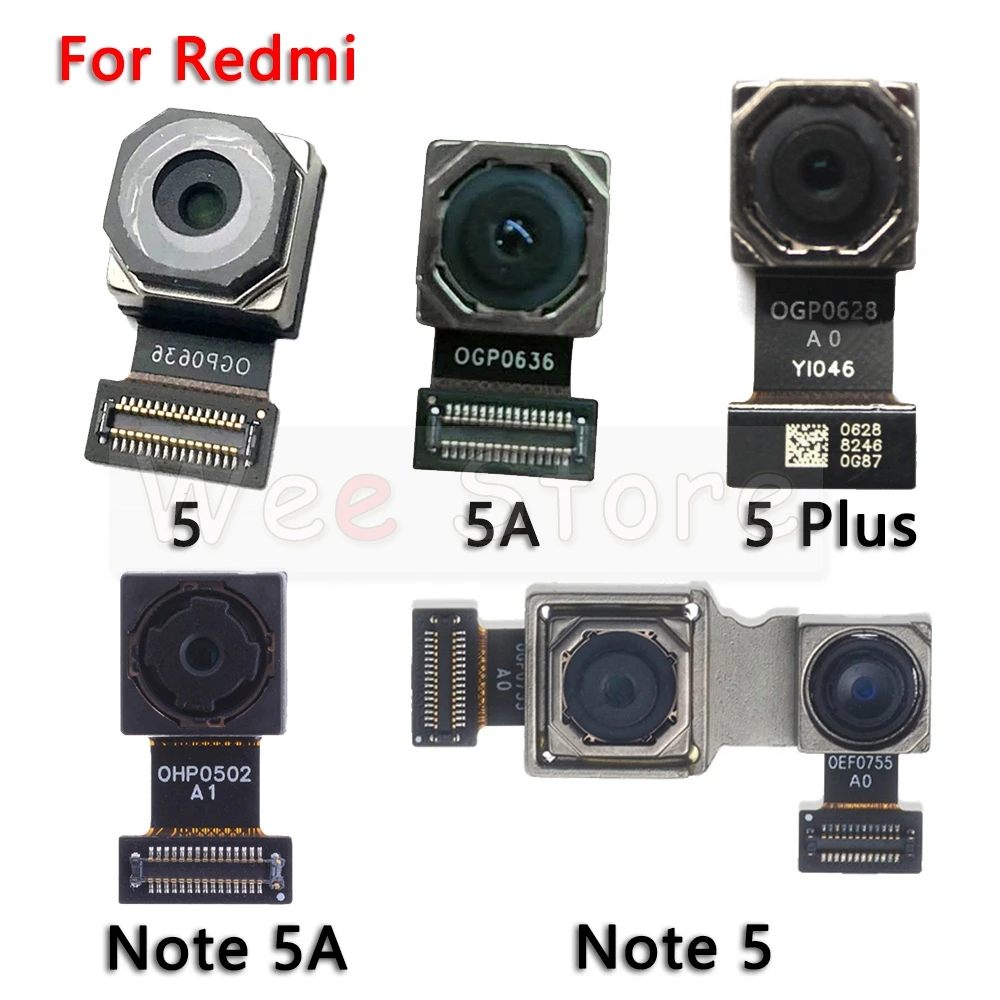 Маленькая фронтальная камера для Xiaomi Redmi Note 5 5A Pro Plus основная большая задняя