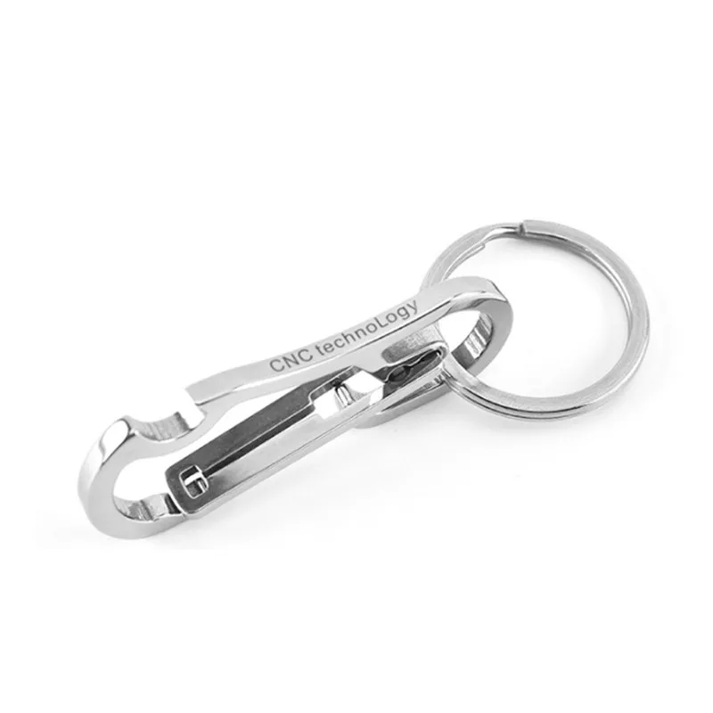 

Открытый EDC Мини Кемпинг альпинистский крюк тактический кольцо для ключей на рюкзак навесной карабин быстросъемный брелок