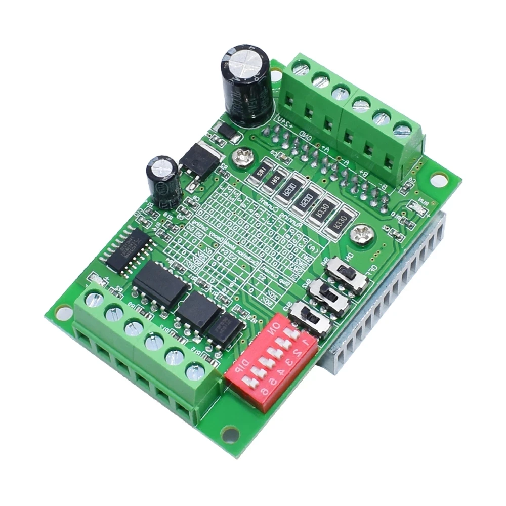 TB6560 3A плата драйвера CNC маршрутизатор с одним 1-осевым контроллером, шаговые двигатели