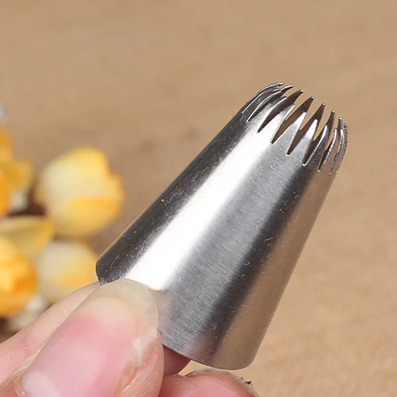 1 шт. DIY украшения для тортов 19 зуб Кондитерские насадки Кухня гаджеты печенье