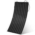 JingyangSolar 12 вольт ETFE Гибкая солнечная панель 100 Вт солнечная батарея flex для лодки