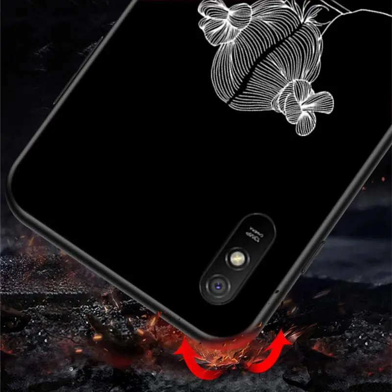 

Abstract Art Love For Xiaomi Redmi K30 Ultra 10X 9C 9A 9 Prime GO K20 8A 8 7A 7 S2 6A 6 5 4X Pro 5G Black Phone Case
