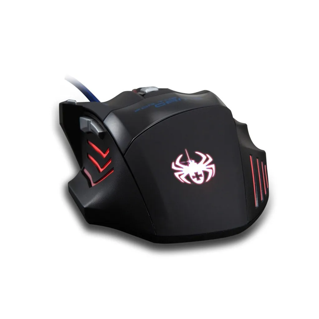 

Wired Mouse LED Colorful Light Mouse 7 Buttons 5500 DPI USB Chargeable Professional Gaming Mice For PC Laptop And Gaming New