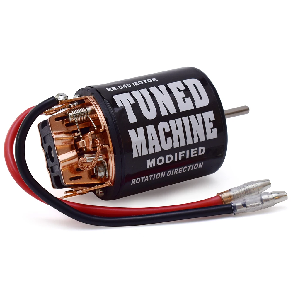 RC coche 540 cepillado Motor 21T 27T 35T 45T 55T para 1:10 RC orugas Axial SCX10 90046 Traxxas TRX4 D90 Tamiya CC01 WLtoys 12428-3